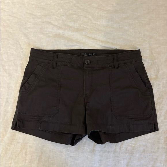 Prana Gray Cargo Shorts Size 10 - Picture 1 of 5
